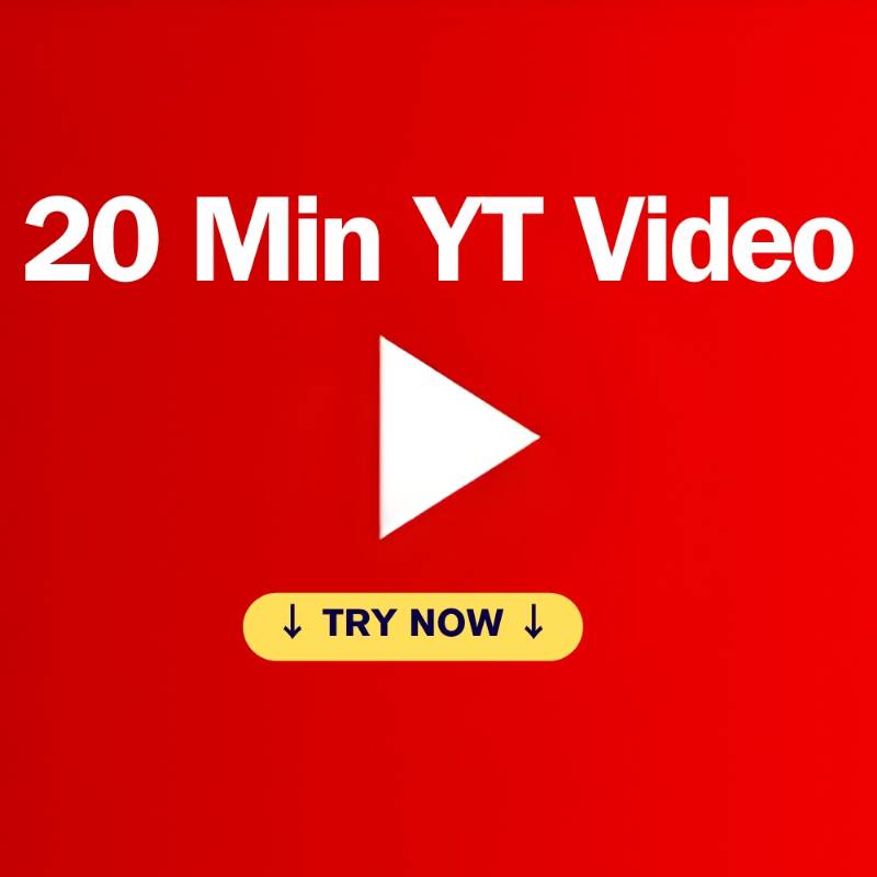 Over 20 Minute Long YouTube Script