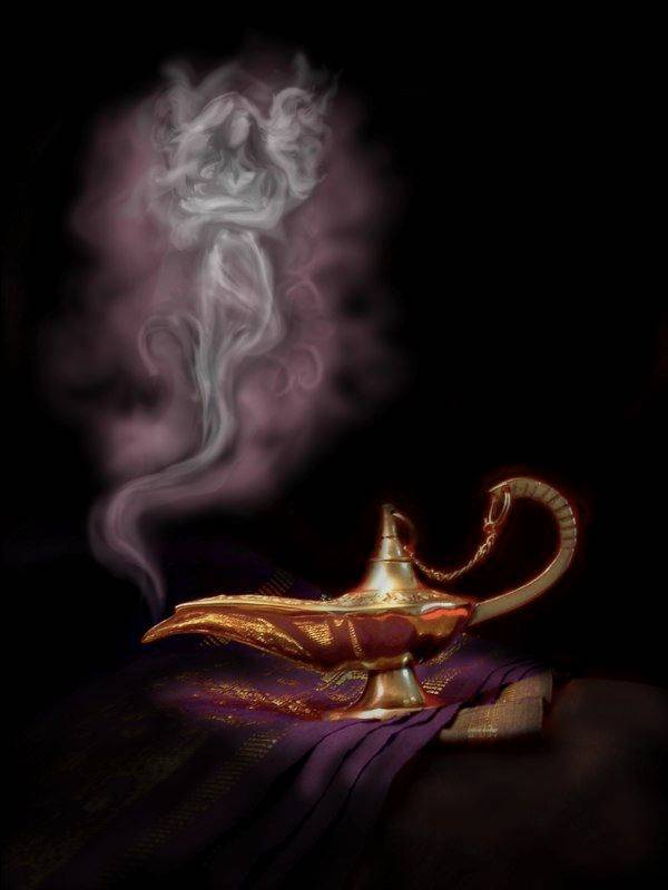 The Genie and the Three Wishes Writing Prompt